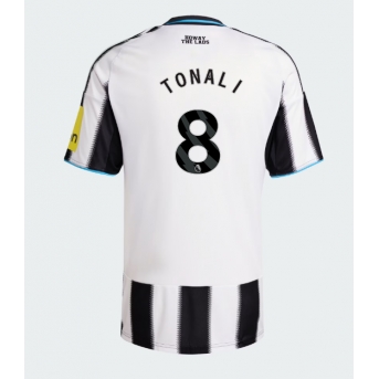 Billige Fotballdrakt Newcastle United Sandro Tonali #8 Replika Hjemmedrakt 2025-26 Kortermet